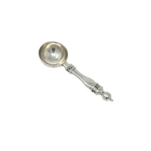 Cream Elegant Metal Serving Spoon