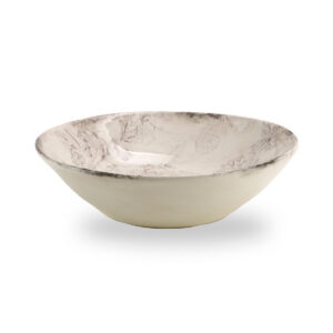 Blue Ceramic Footed Compote Bowl 3