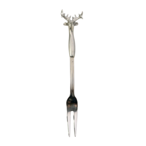 Decorative Metal Table Fork with Decorative Finish
