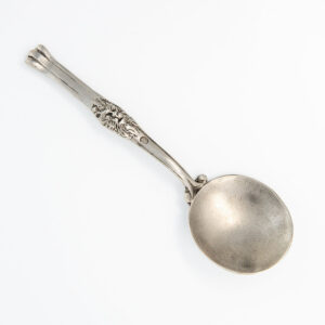 Natural Metal Serving Spoon for Elegant Entertaining